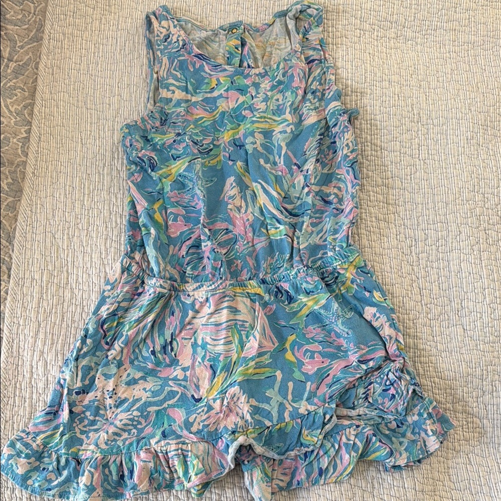 Floral Sleeveless Romper